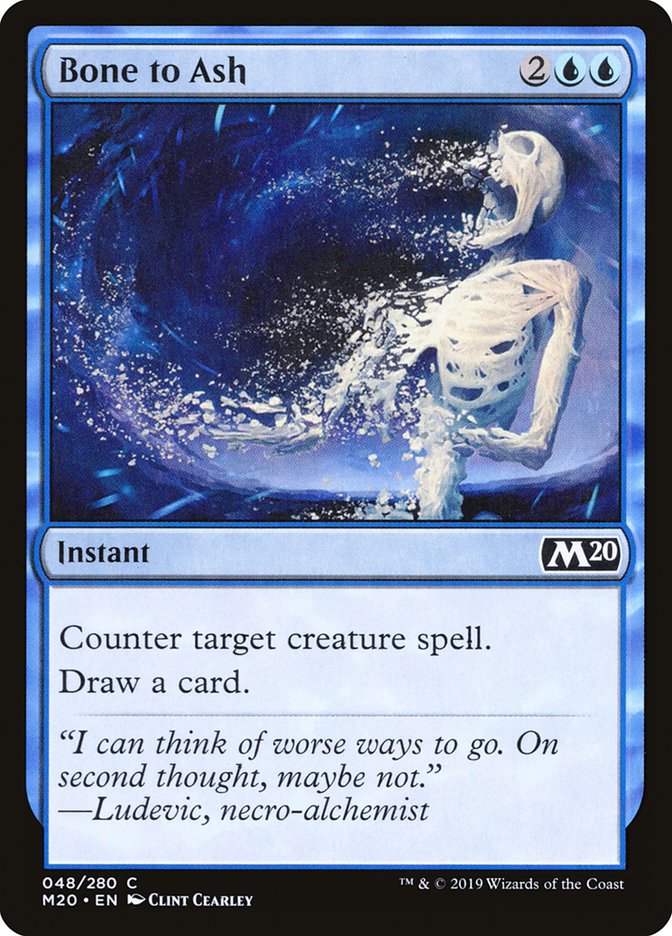 Bone to Ash [Core Set 2020] | GnG Games