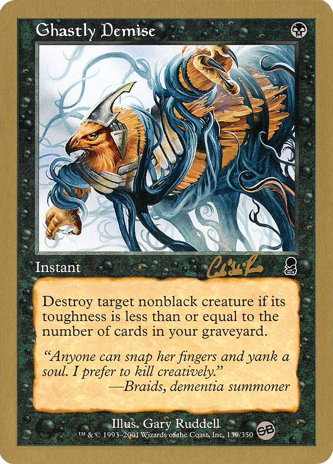 Ghastly Demise (Carlos Romao) (SB) [World Championship Decks 2002] | GnG Games