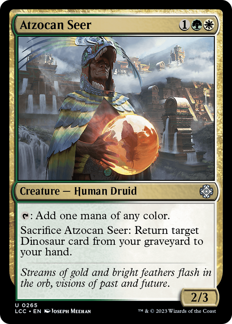 Atzocan Seer [The Lost Caverns of Ixalan Commander] | GnG Games