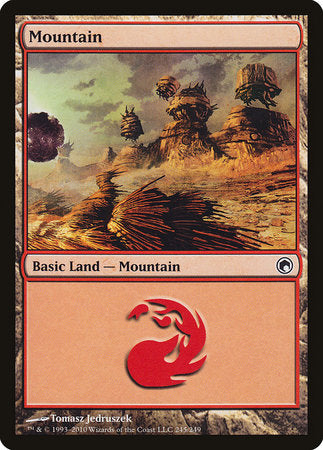 Mountain (245) [Scars of Mirrodin] | GnG Games