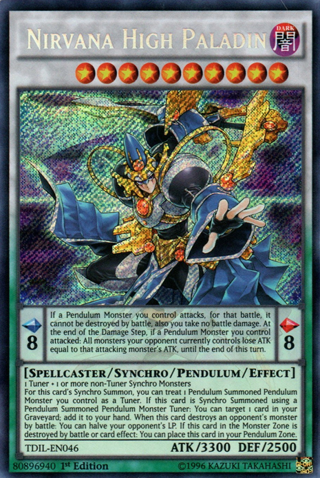 Nirvana High Paladin [TDIL-EN046] Secret Rare | GnG Games