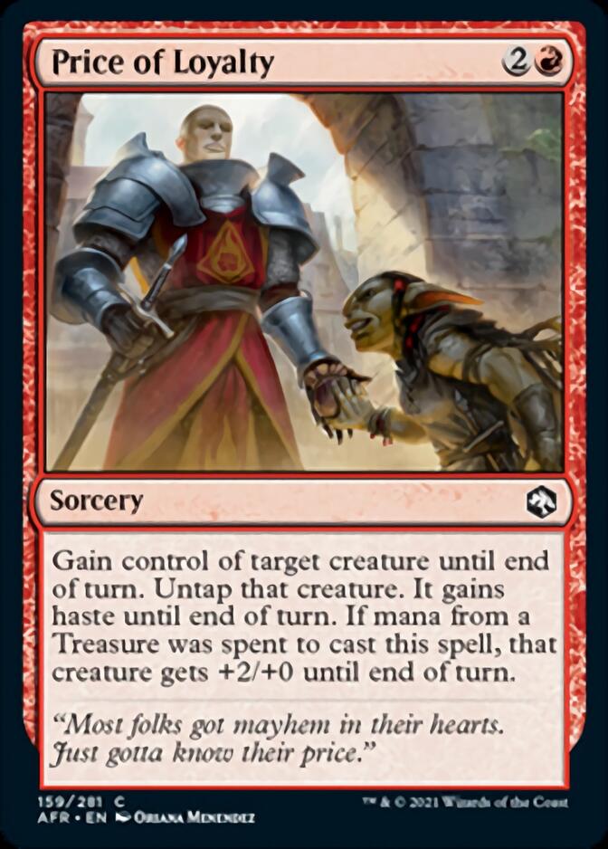 Price of Loyalty [Dungeons & Dragons: Adventures in the Forgotten Realms] | GnG Games