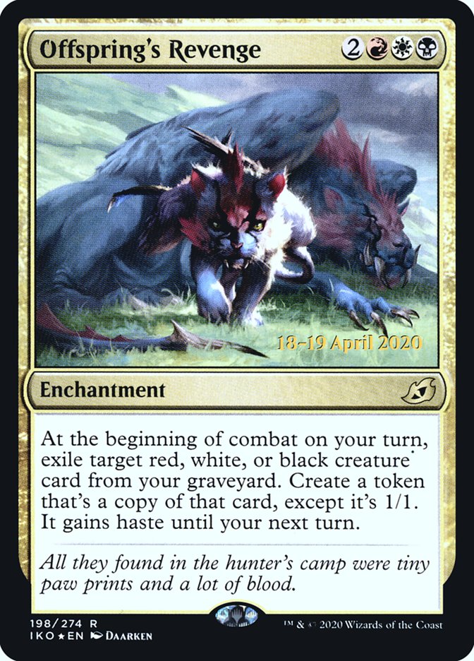 Offspring's Revenge  [Ikoria: Lair of Behemoths Prerelease Promos] | GnG Games