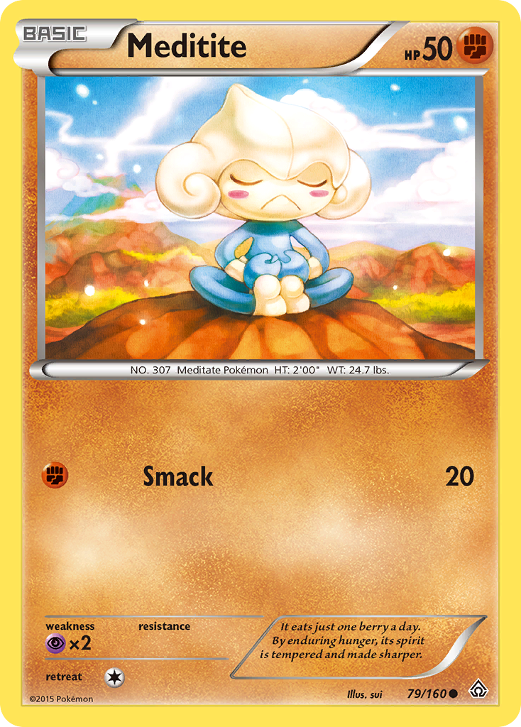 Meditite (79/160) [XY: Primal Clash] | GnG Games