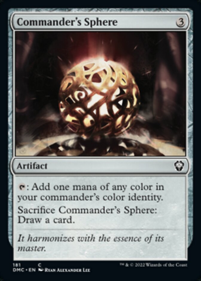 Commander's Sphere [Dominaria United Commander] | GnG Games