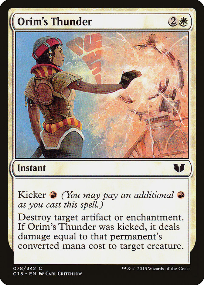 Orim's Thunder [Commander 2015] | GnG Games