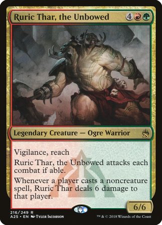 Ruric Thar, the Unbowed [Masters 25] | GnG Games