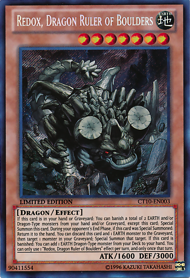 Redox, Dragon Ruler of Boulders [CT10-EN003] Secret Rare | GnG Games