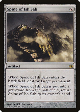 Spine of Ish Sah [Mirrodin Besieged] | GnG Games