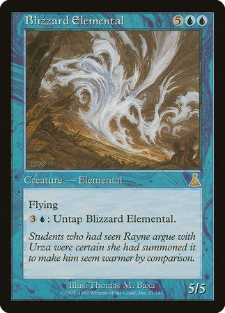 Blizzard Elemental [Urza's Destiny] | GnG Games