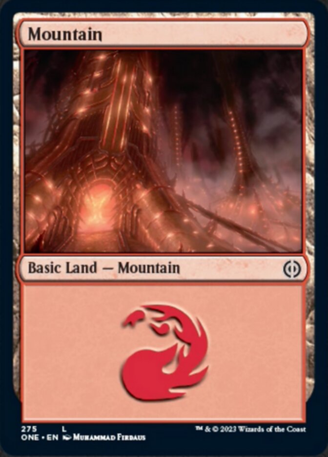 Mountain (275) [Phyrexia: All Will Be One] | GnG Games