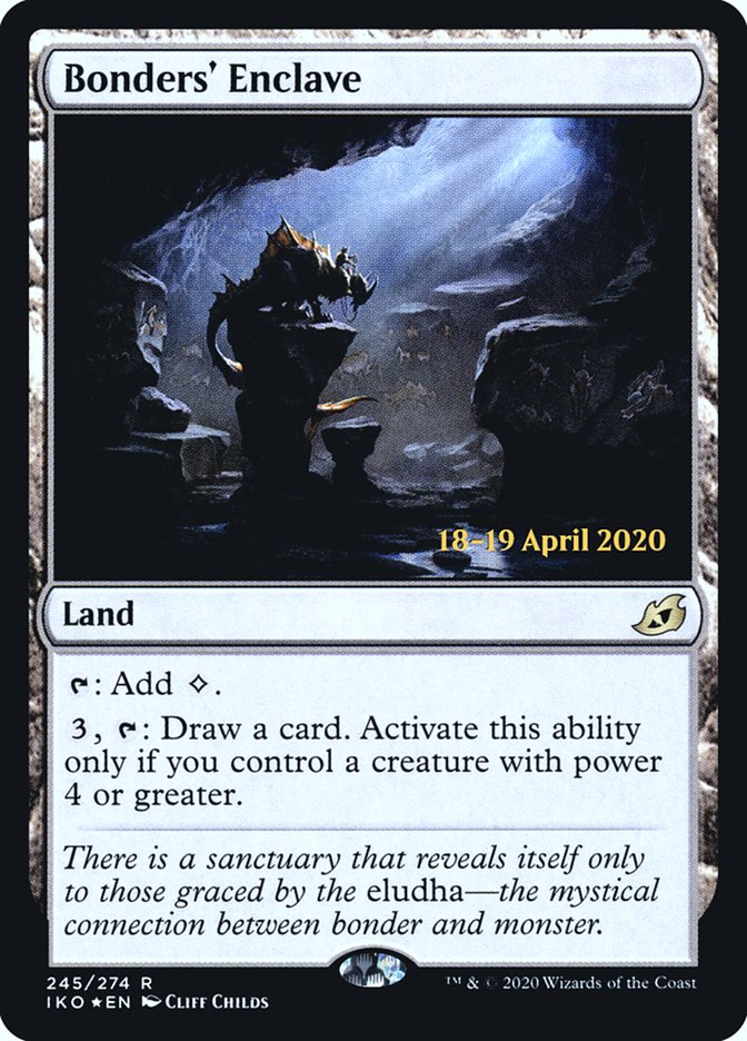 Bonders' Enclave  [Ikoria: Lair of Behemoths Prerelease Promos] | GnG Games