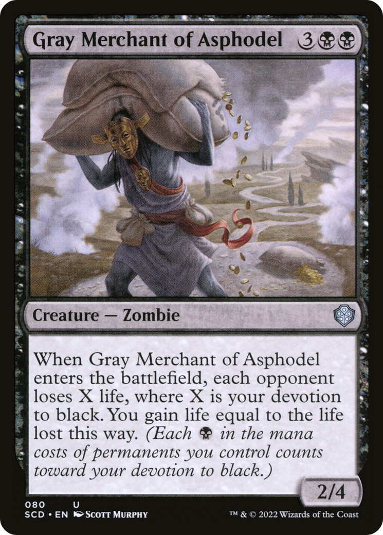 Gray Merchant of Asphodel [Starter Commander Decks] | GnG Games