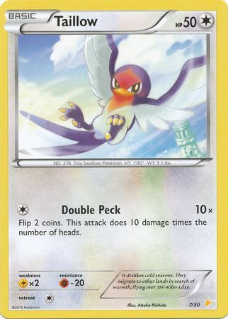 Taillow (7/30) [XY: Trainer Kit 3 - Pikachu Libre] | GnG Games