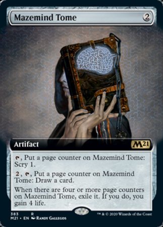 Mazemind Tome (Extended Art) [Core Set 2021] | GnG Games