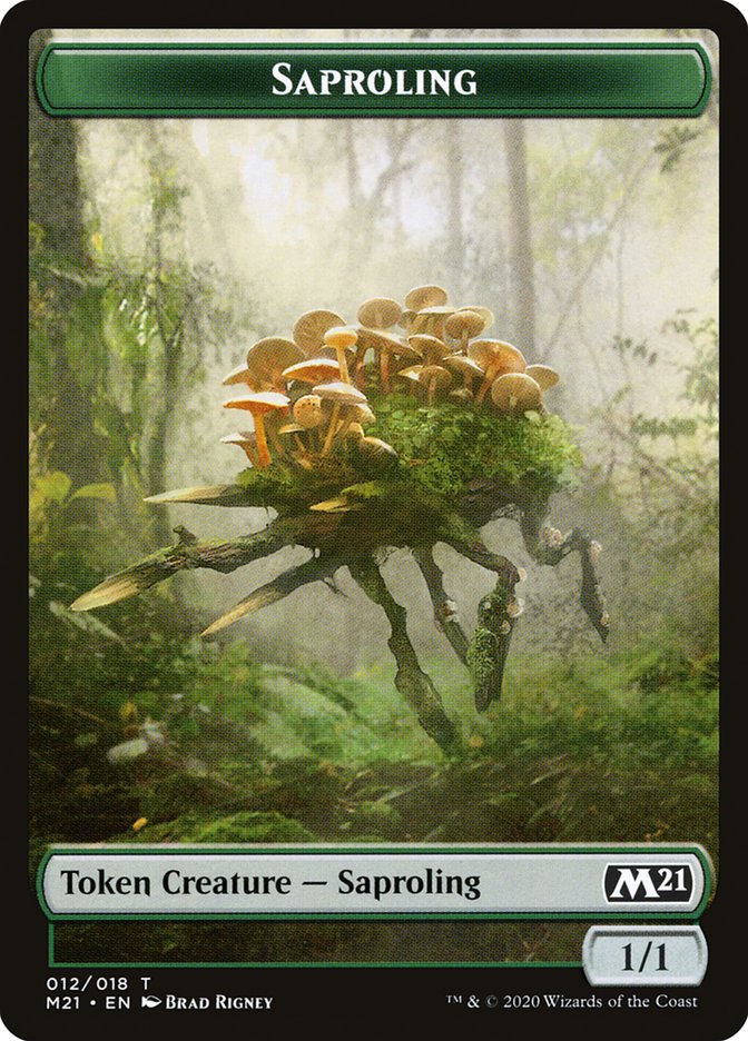 Saproling Token [Core Set 2021] | GnG Games