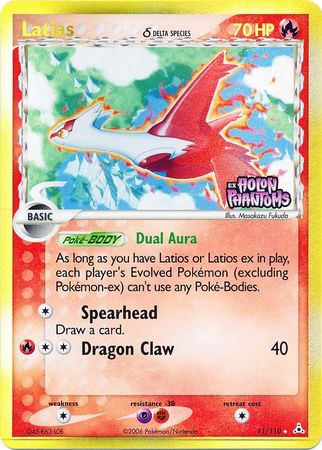 Latias (11/110) (Delta Species) (Stamped) [EX: Holon Phantoms] | GnG Games