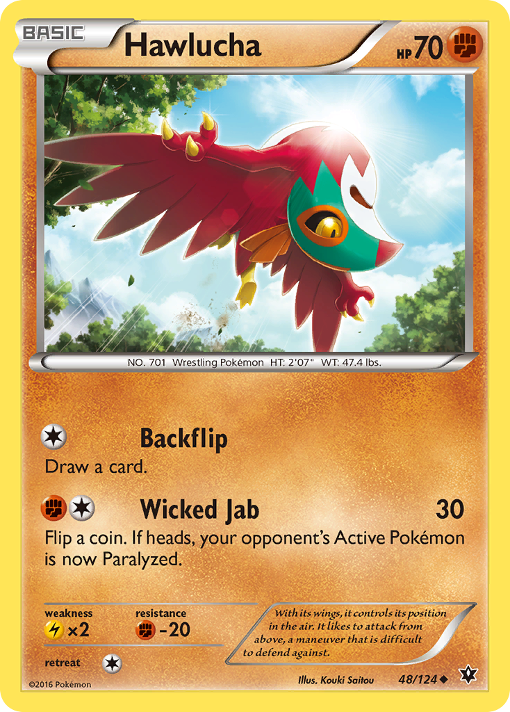 Hawlucha (48/124) [XY: Fates Collide] | GnG Games