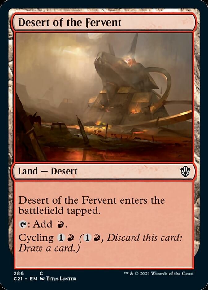 Desert of the Fervent [Commander 2021] | GnG Games