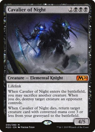 Cavalier of Night [Core Set 2020 Promos] | GnG Games