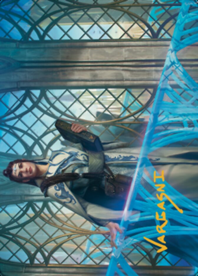 Hurkyl, Master Wizard Art Card (Gold-Stamped Signature) [The Brothers' War Art Series] | GnG Games