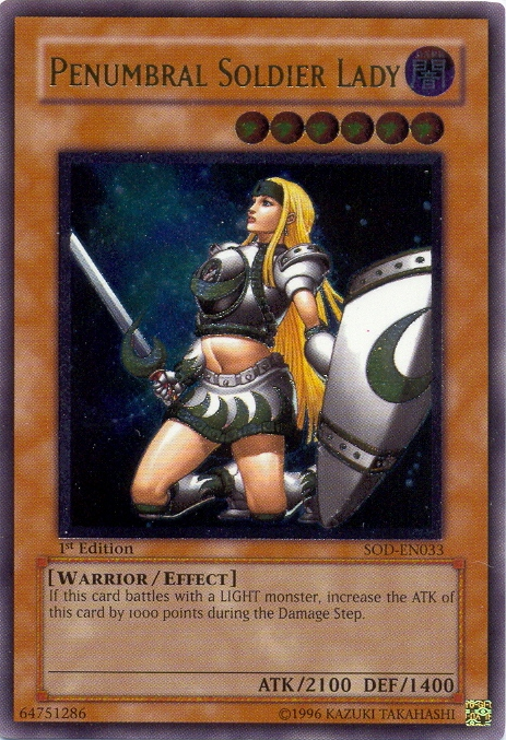 Penumbral Soldier Lady (UTR) [SOD-EN033] Ultimate Rare | GnG Games