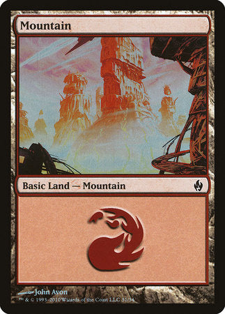 Mountain (31) [Premium Deck Series: Fire and Lightning] | GnG Games