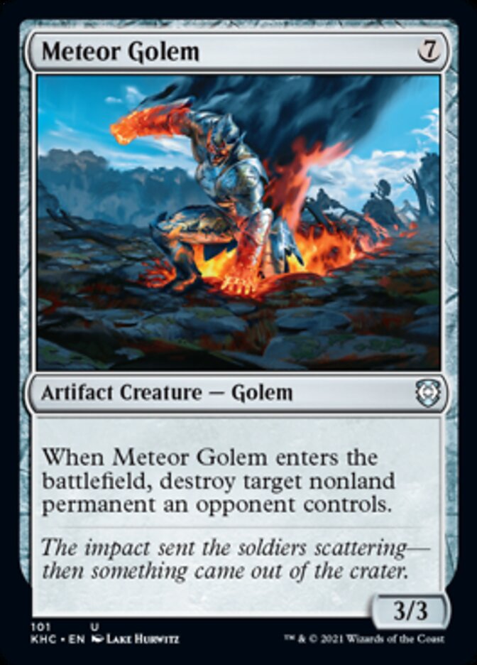 Meteor Golem [Kaldheim Commander] | GnG Games