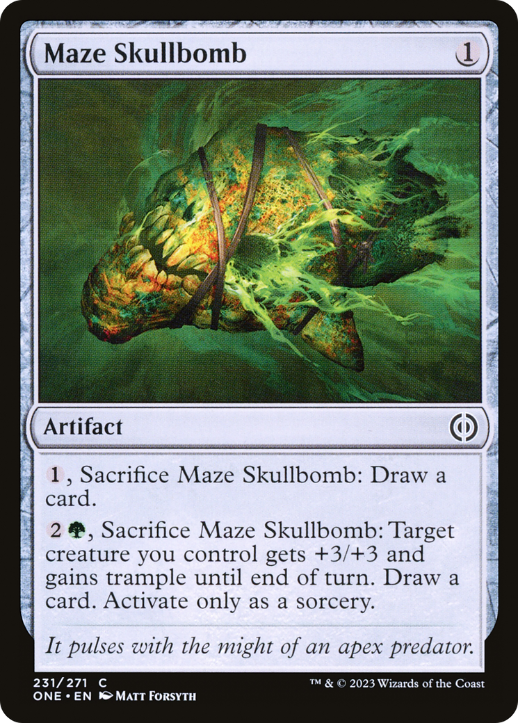 Maze Skullbomb [Phyrexia: All Will Be One] | GnG Games