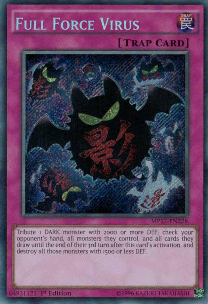 Full Force Virus [MP17-EN228] Secret Rare | GnG Games