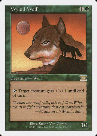 Wyluli Wolf [Classic Sixth Edition] | GnG Games