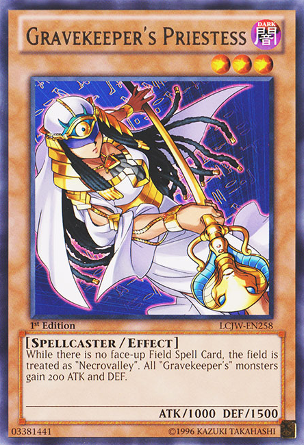 Gravekeeper's Priestess [LCJW-EN258] Rare | GnG Games