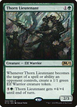 Thorn Lieutenant [Core Set 2019 Promos] | GnG Games