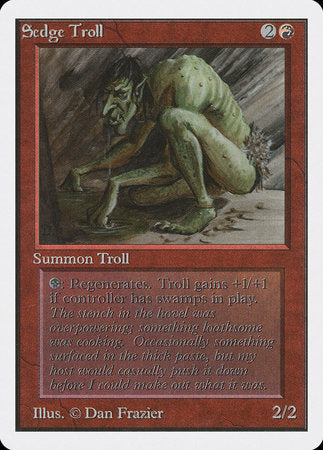 Sedge Troll [Unlimited Edition] | GnG Games