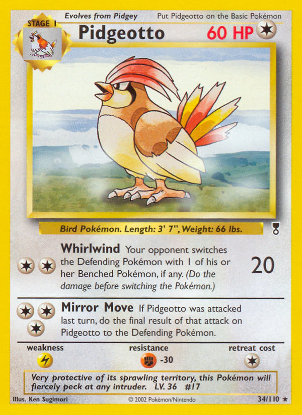 Pidgeotto (34/110) [Legendary Collection] | GnG Games