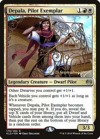 Depala, Pilot Exemplar [Kaladesh Promos] | GnG Games