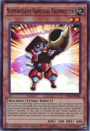 Superheavy Samurai Trumpeter (SE) [SECE-ENS02] Super Rare | GnG Games