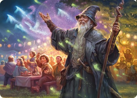 Gandalf, Friend of the Shire Art Card [The Lord of the Rings: Tales of Middle-earth Art Series] | GnG Games