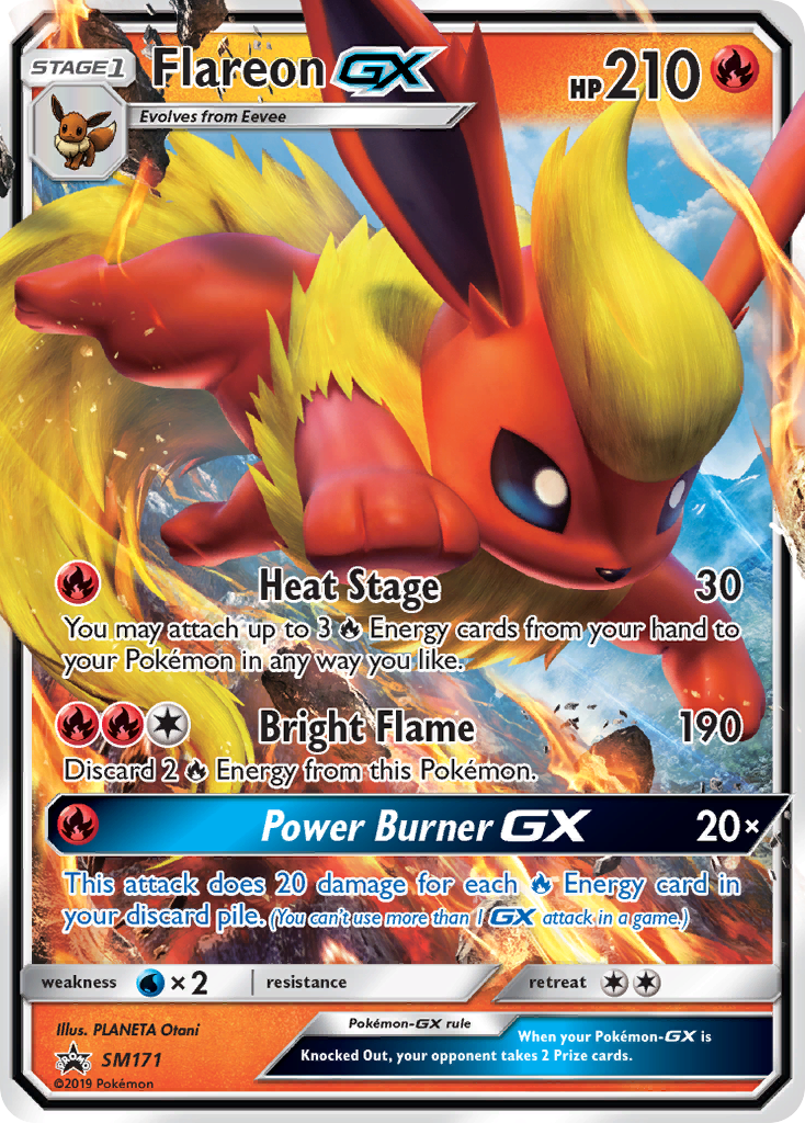 Flareon GX (SM171) [Sun & Moon: Black Star Promos] | GnG Games