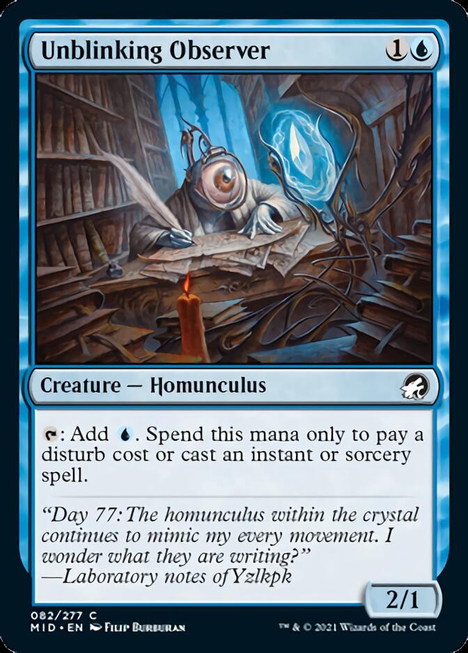 Unblinking Observer [Innistrad: Midnight Hunt] | GnG Games