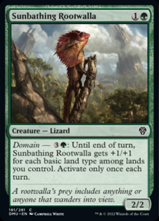 Sunbathing Rootwalla [Dominaria United] | GnG Games