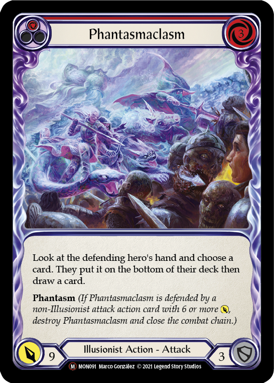 Phantasmaclasm (Rainbow Foil) [U-MON091-RF] Unlimited Edition Rainbow Foil | GnG Games