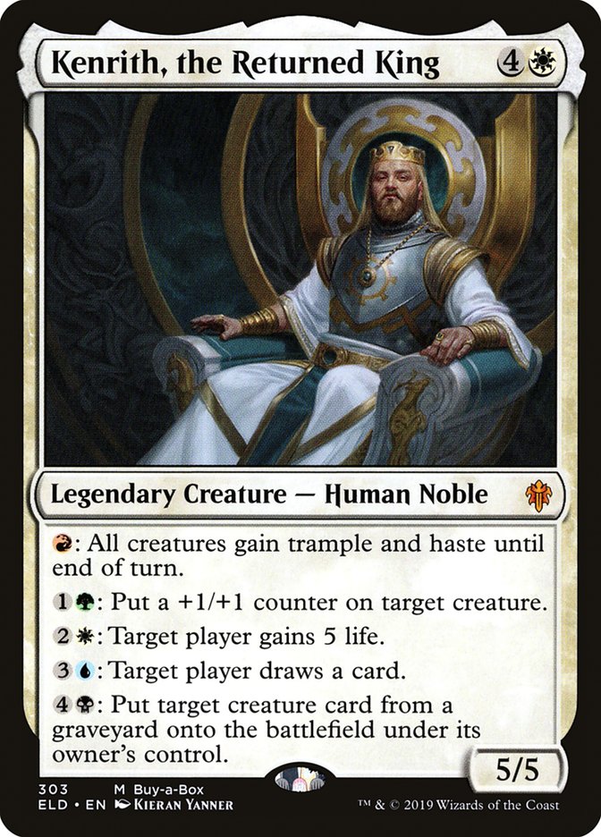 Kenrith, the Returned King (Buy-A-Box) [Throne of Eldraine Promos] | GnG Games