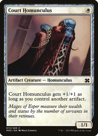 Court Homunculus [Modern Masters 2015] | GnG Games