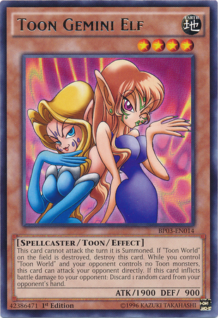 Toon Gemini Elf [BP03-EN014] Rare | GnG Games