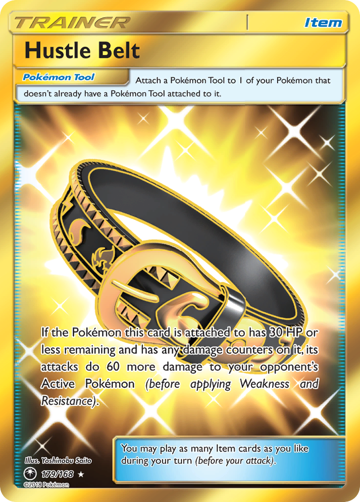 Hustle Belt (179/168) [Sun & Moon: Celestial Storm] | GnG Games