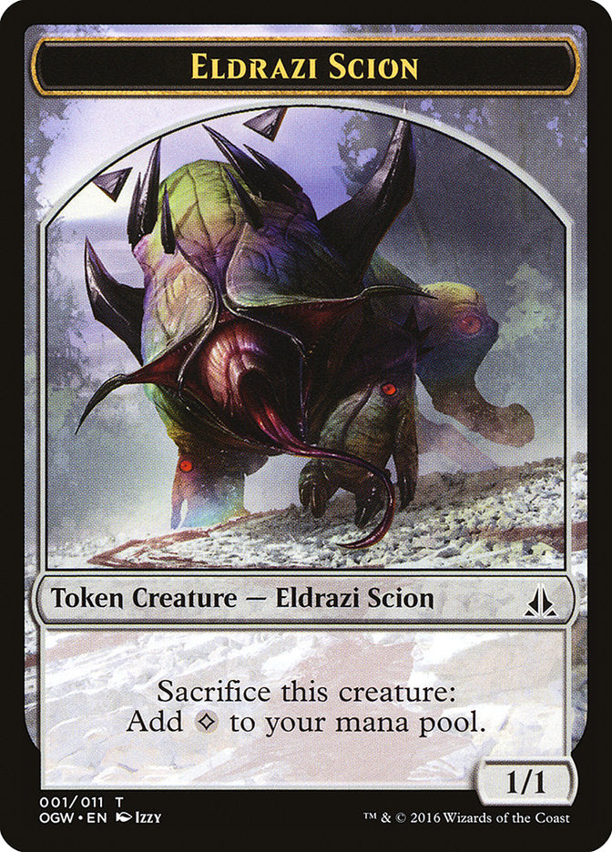 Eldrazi Scion (001/011) [Oath of the Gatewatch Tokens] | GnG Games