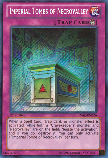 Imperial Tombs of Necrovalley [LVAL-EN076] Secret Rare | GnG Games