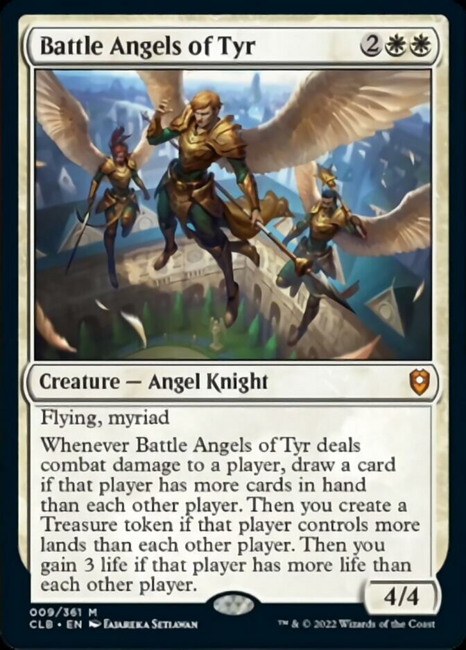 Battle Angels of Tyr [Commander Legends: Battle for Baldur's Gate] | GnG Games