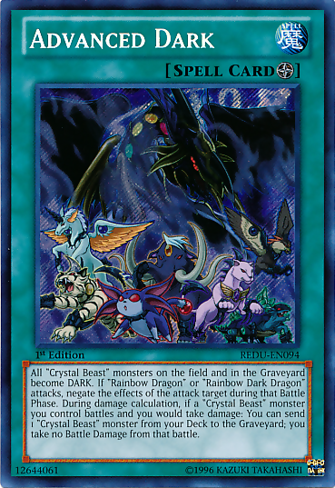 Advanced Dark [REDU-EN094] Secret Rare | GnG Games